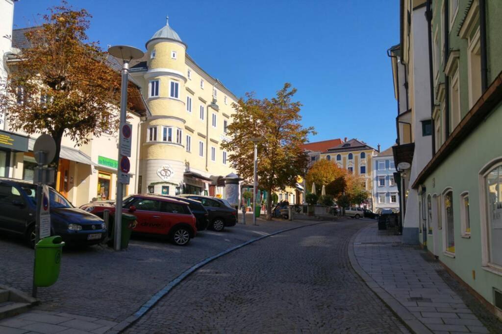 Altstadtwohnung Traunstein Mit Traunseeblick 1A Gmunden Eksteriør bilde