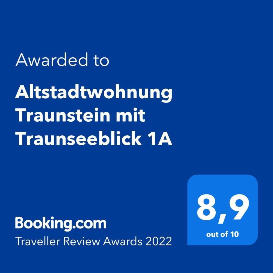 Altstadtwohnung Traunstein Mit Traunseeblick 1A Gmunden Eksteriør bilde